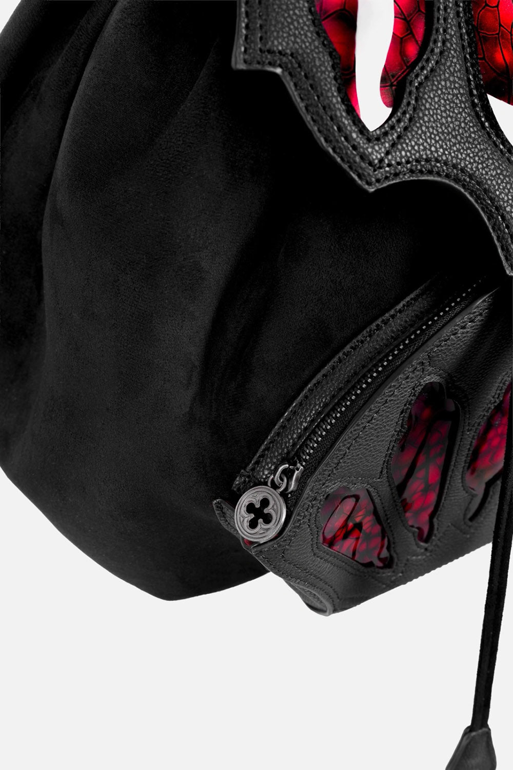 vampire gothic cathedral inspired backpack with pockets 
