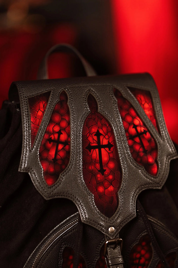 gothic cathedral inspired backpack by restyle