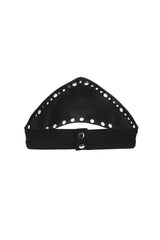 gothic vegan leather lunar moon waist belt by restyle 