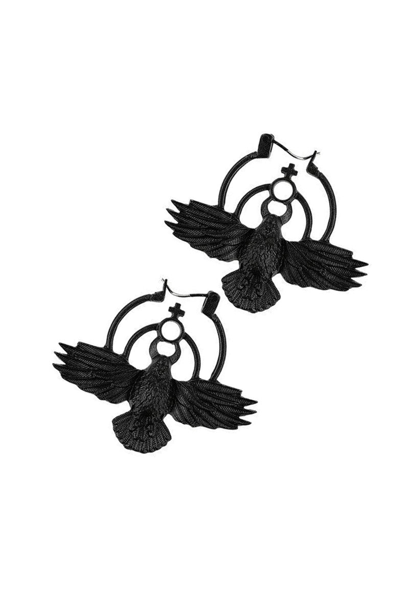 black crow restyle earrings