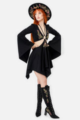 gothic fairycore nature goth hat by restyle 