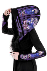 womens embroidered gothic cathedral coat