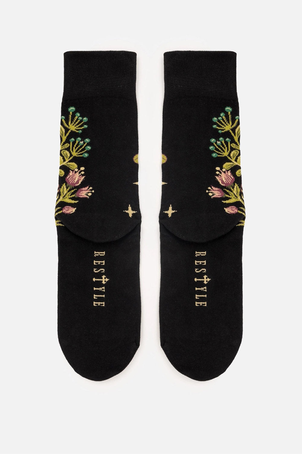 Wild Gardens Jacquard Socks