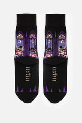 restyle knitted gothic deer cottagecore socks