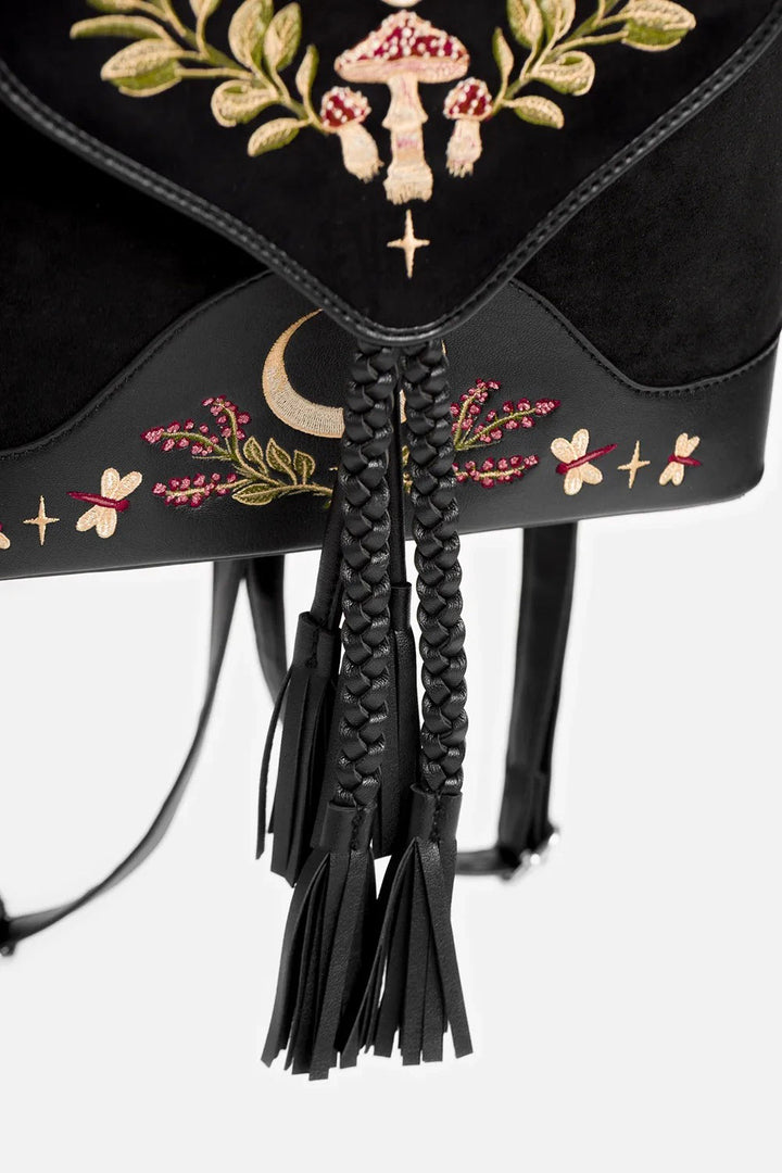 whimsical gothic renaissance faire bag 