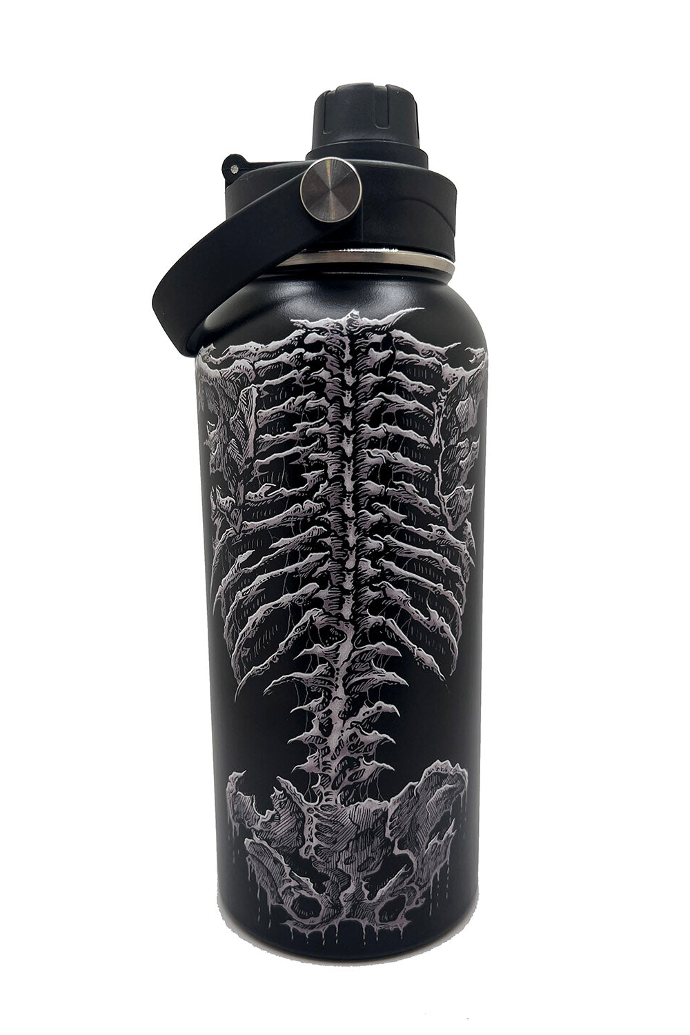 Dead Inside Skeleton 32 Oz Water Bottle