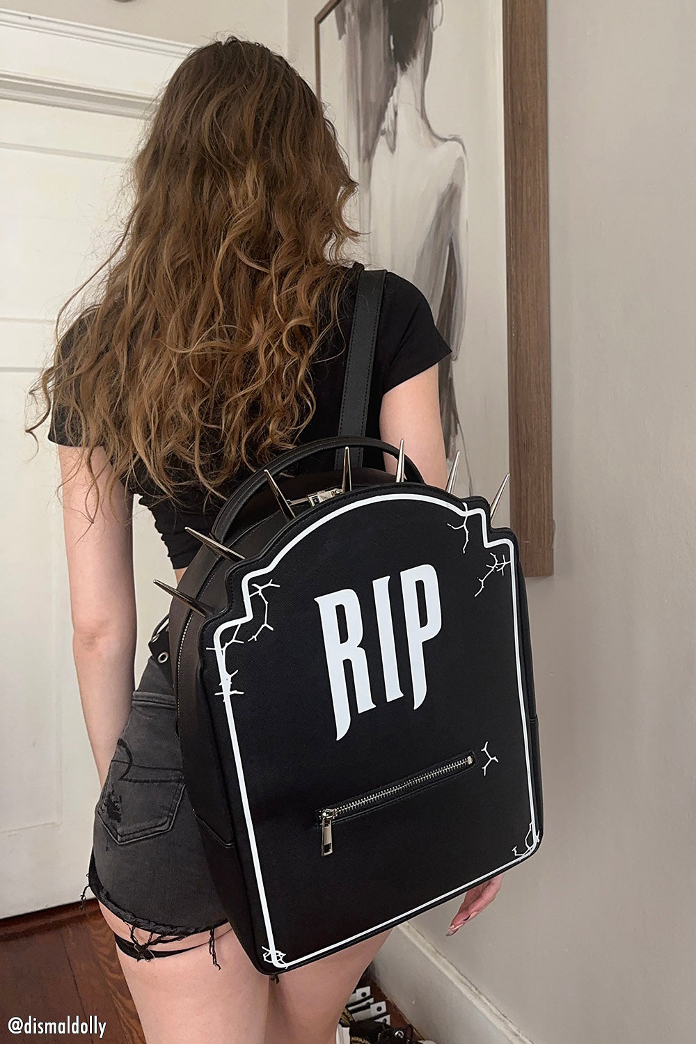 RIP Tombstone Backpack – VampireFreaks