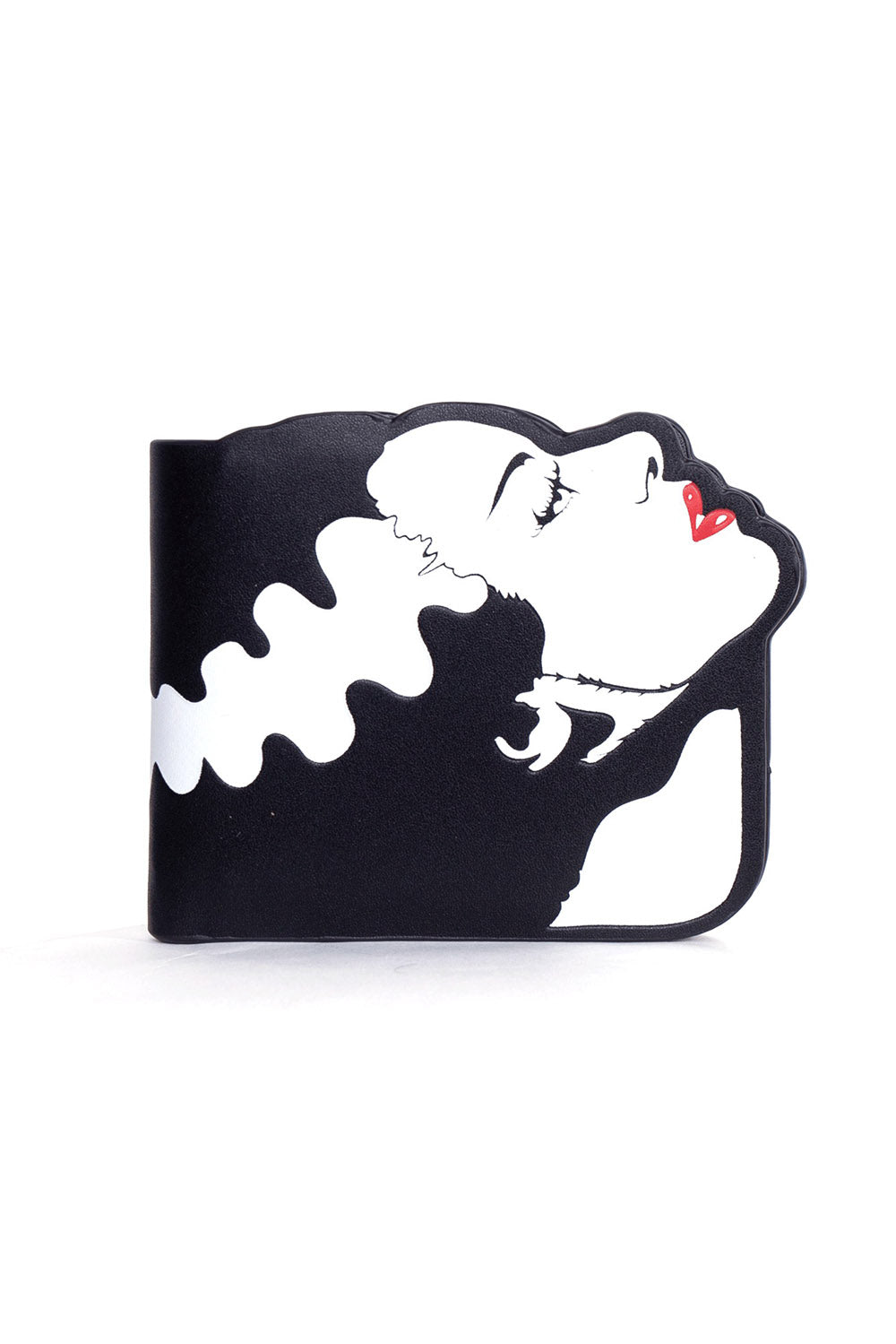 Cartera con cabeza de monstruo de la novia de Frankenstein