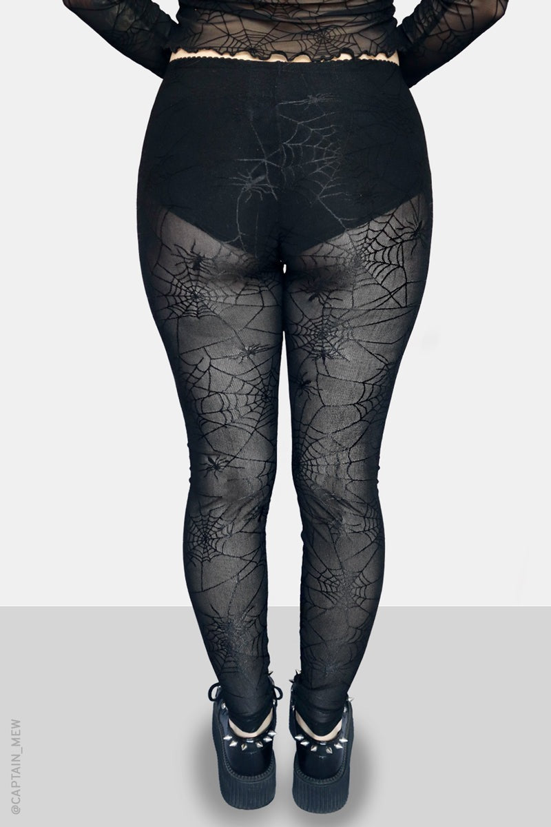 womens sheer gothic tights