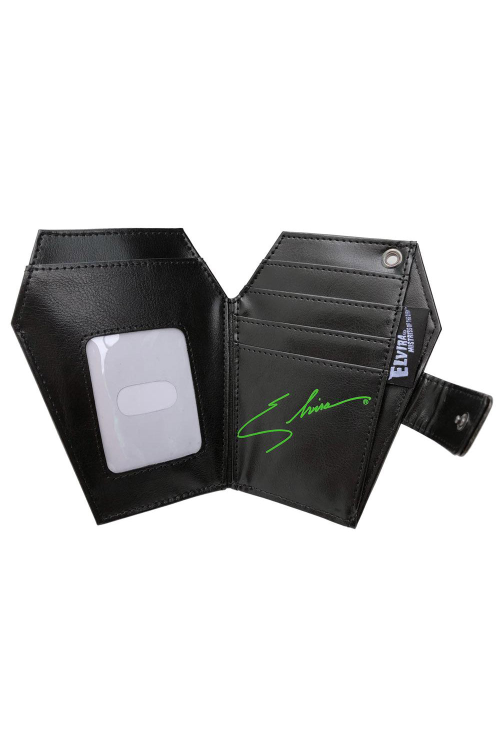 rockabilly coffin shaped elvira wallet