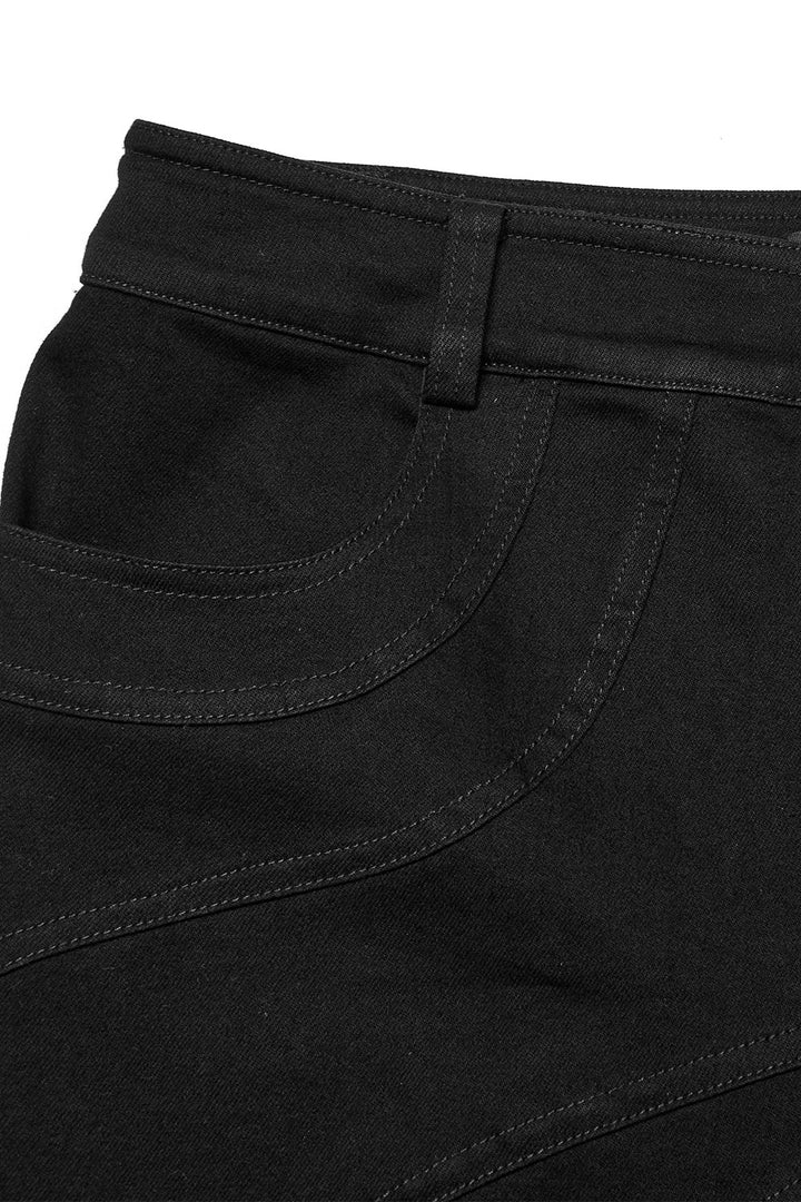 mens ribbed punk rave clothes