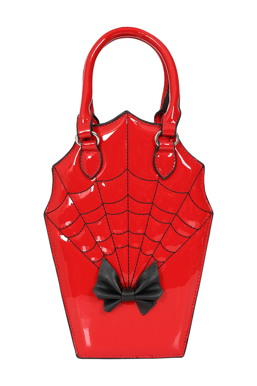 vampire goth red purse