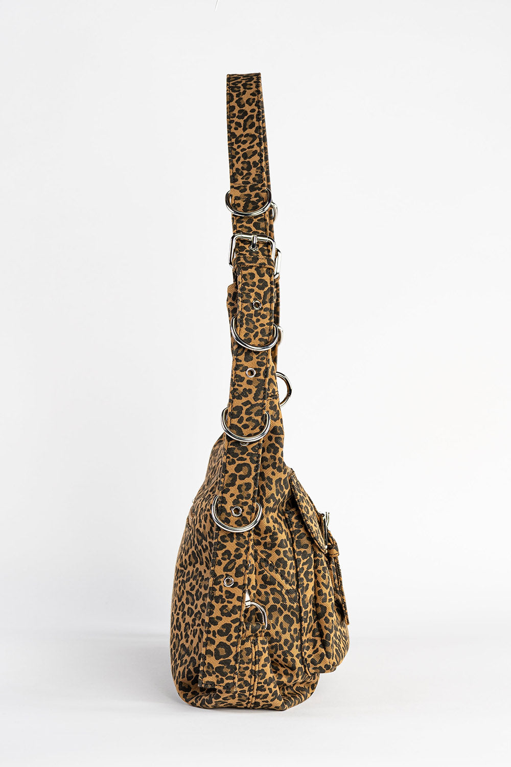 leopard hobo bag