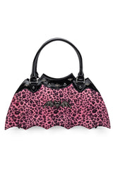 pink leopard handbag