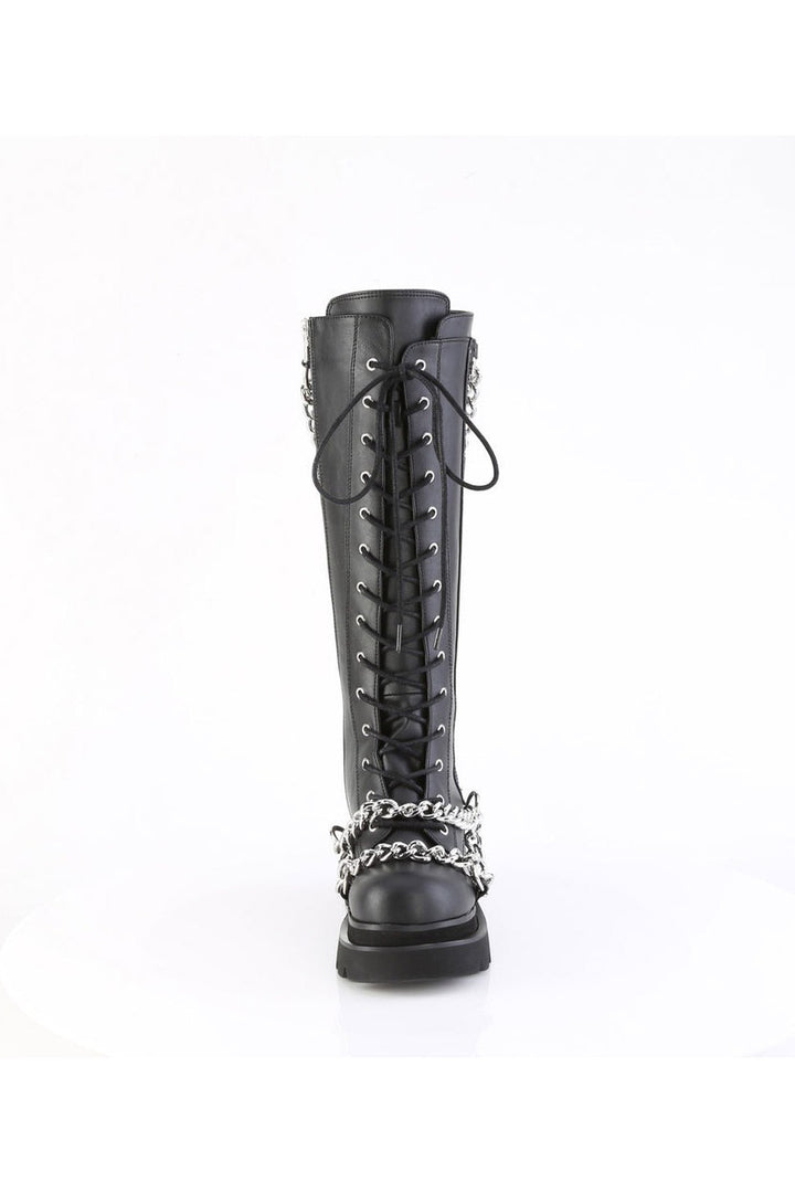 Black Parade Knee-High Boots [RENEGADE-215]