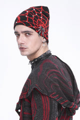 mens punk spider beanie