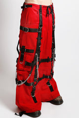 mens oversized baggy street goth pants