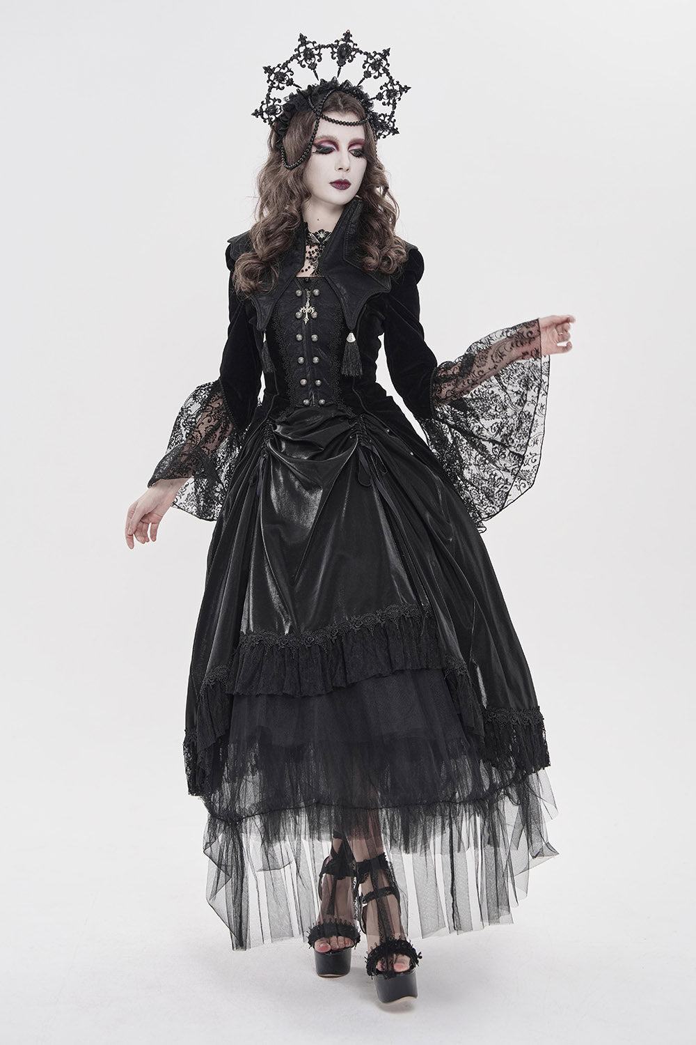 womens vampire goth jacket