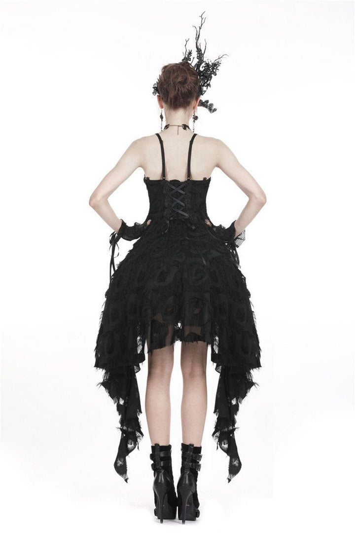 vintage corset goth dress