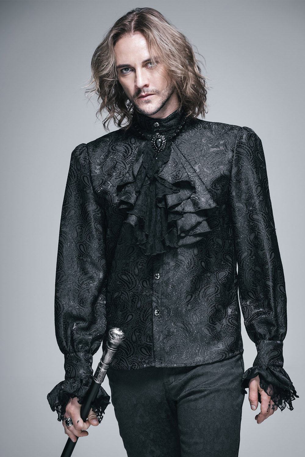 mens vampire goth shirt