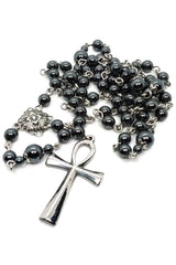 beaded egyptian rosary necklace