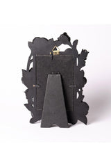 black rose photo frame
