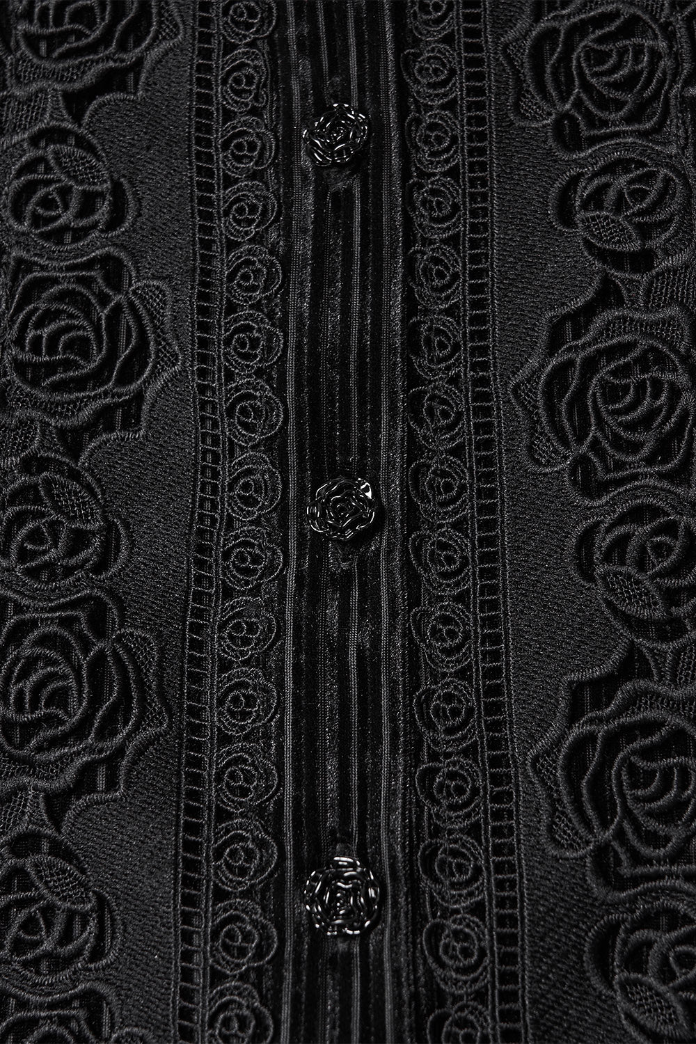 vintage goth button up gothic blouse 