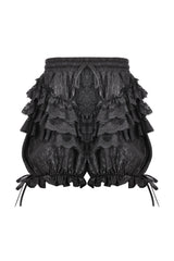 Flattering feminine lantern shorts with drawstring