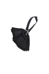 ruffled vampire goth blouse