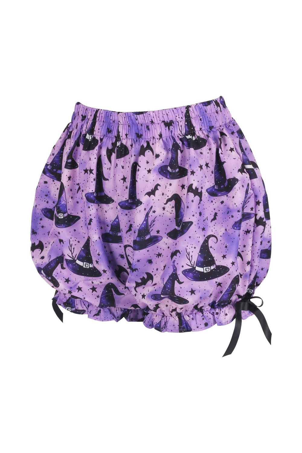 witch hat pattern light purple pastel goth bloomers