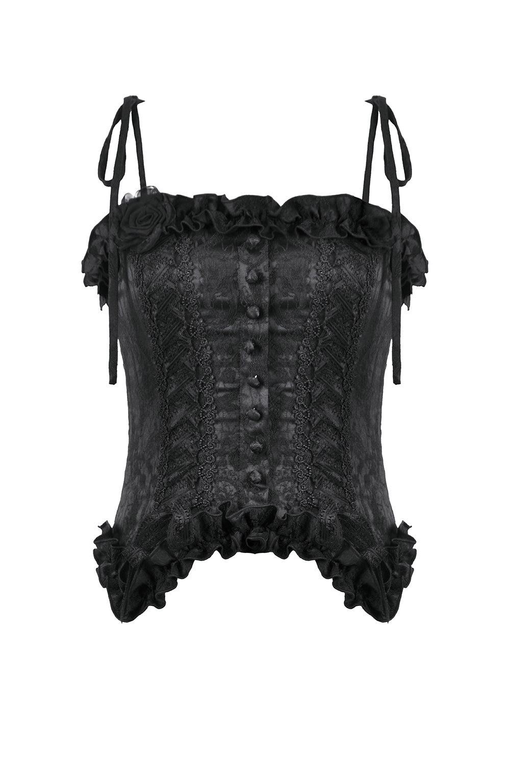 vintage goth inspired tank top