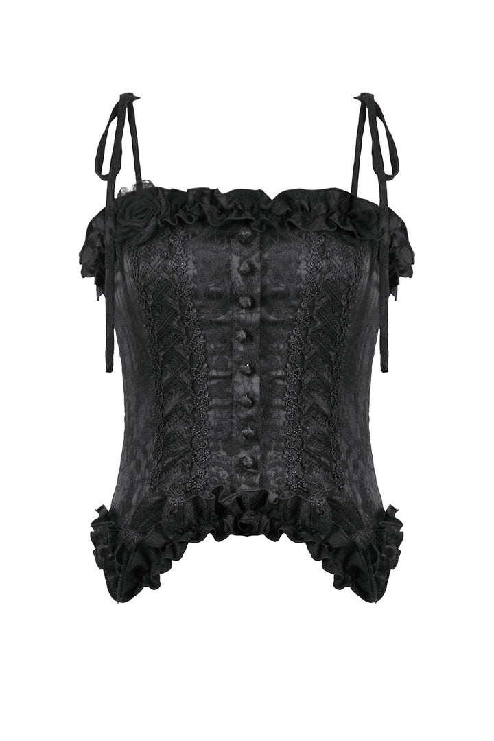 vintage goth inspired tank top