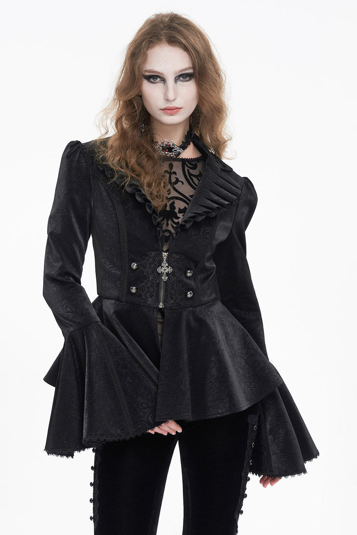 womens vintage goth jacket