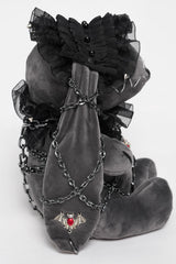cute horror punk rabbit plush toy