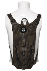 brown post apocalyptic backpack 