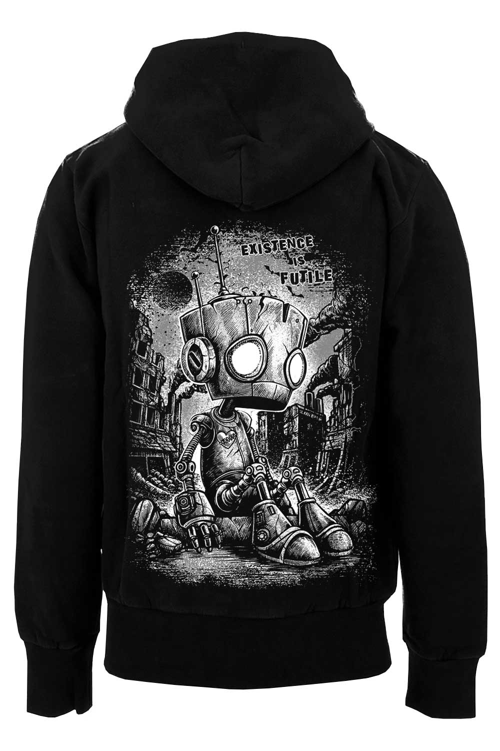 Sad Robot Hoodie – VampireFreaks