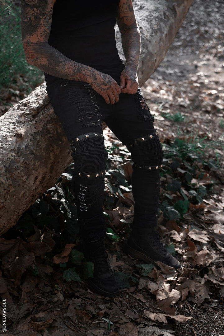 mens distressed post-apocalyptic  clothes