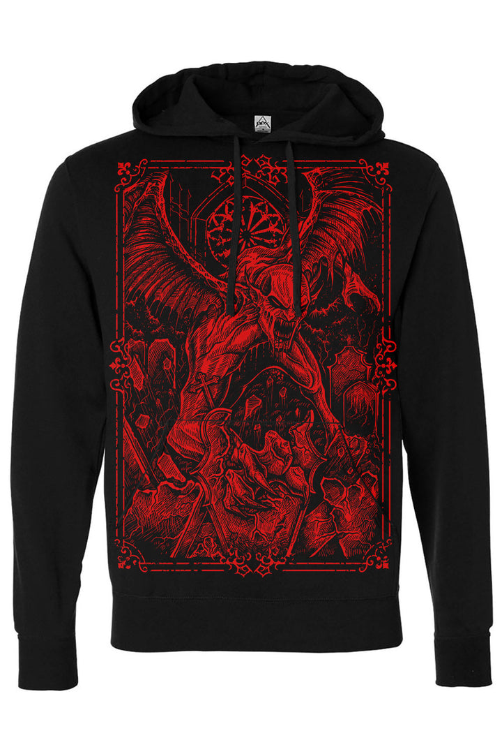 womens vampire gothic hoodie