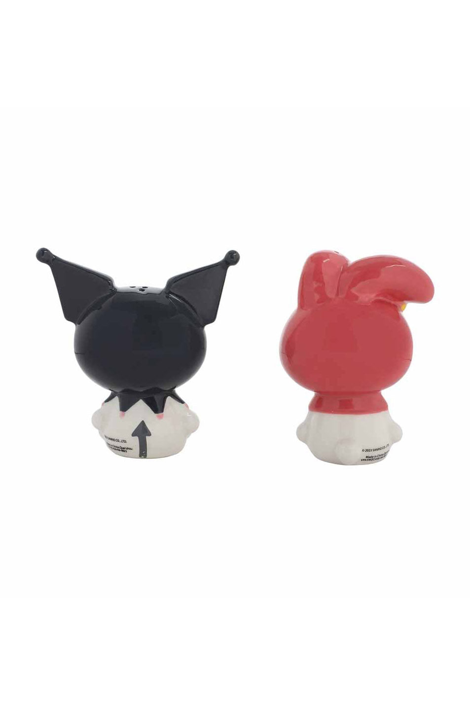my melody and kuromi salt and pepper shakers