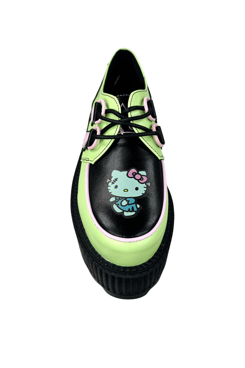 Super Kreep Frankie Hello Kitty Platforms [Green/Black] [NO