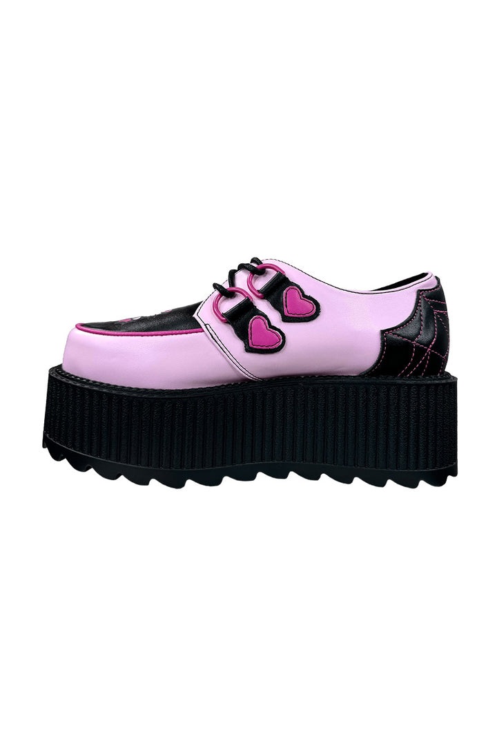 womens emo hello kitty platforms