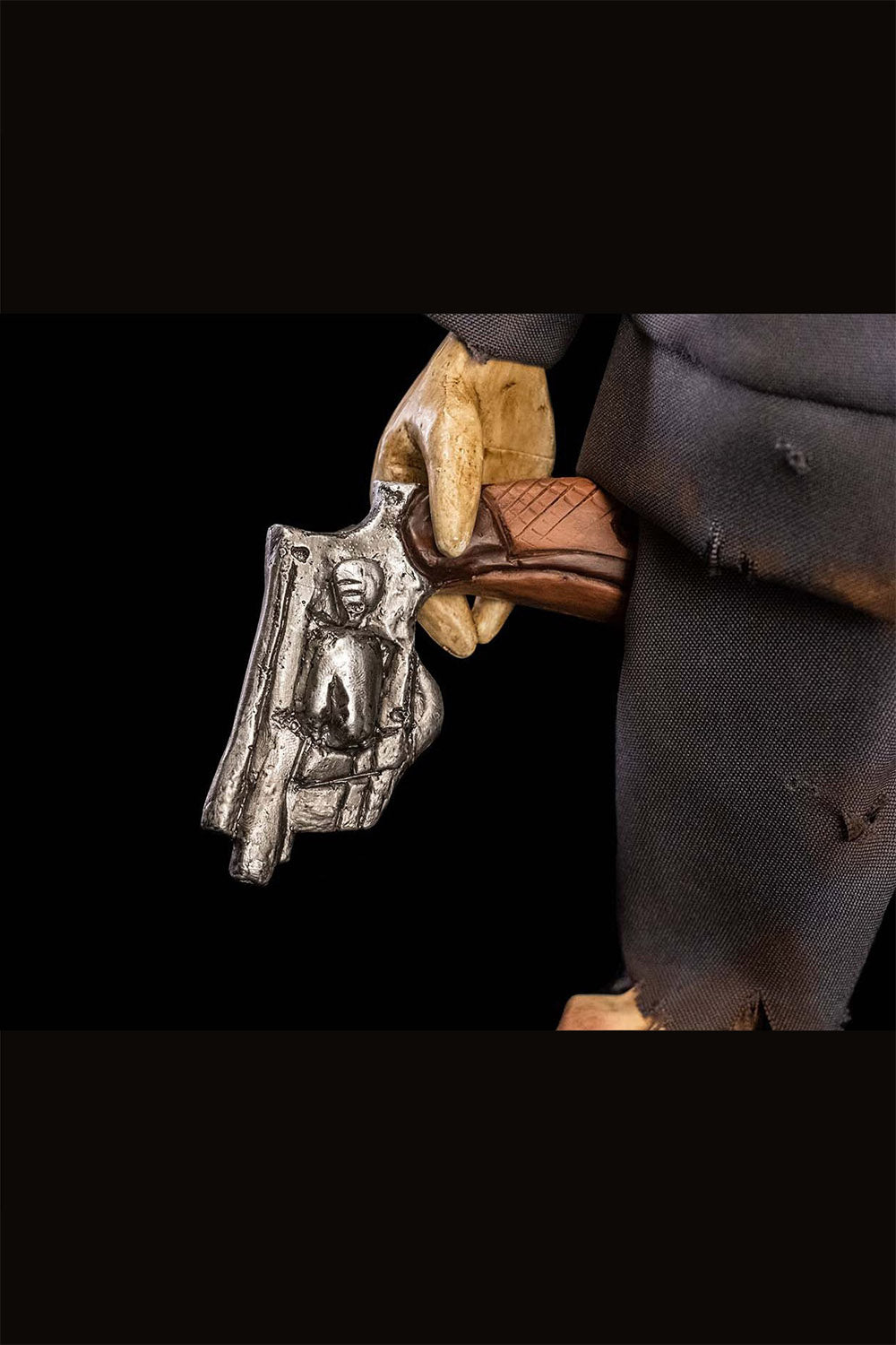 licensed mr. snuggles from saw puppet with props