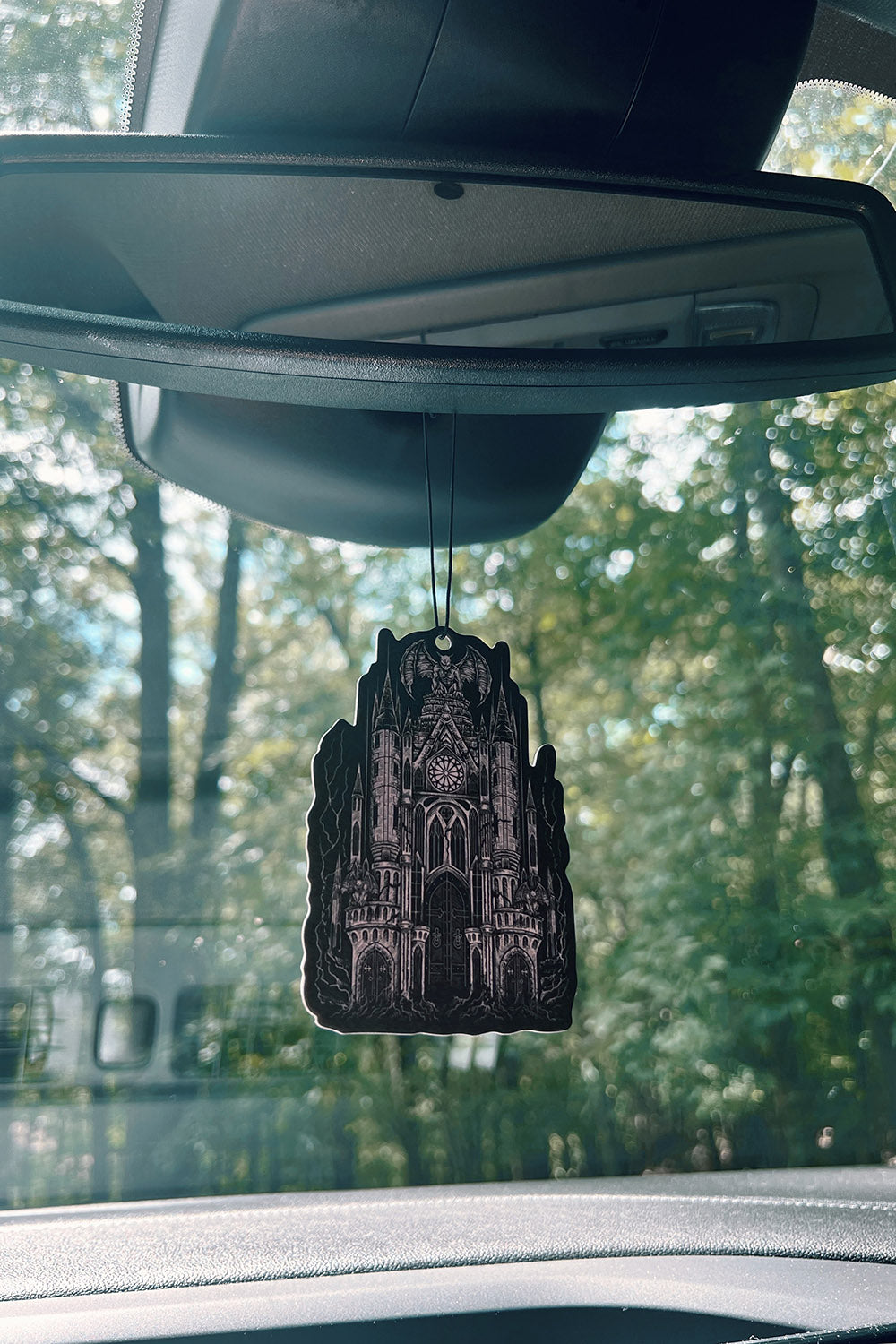 gothic monster air freshener for car