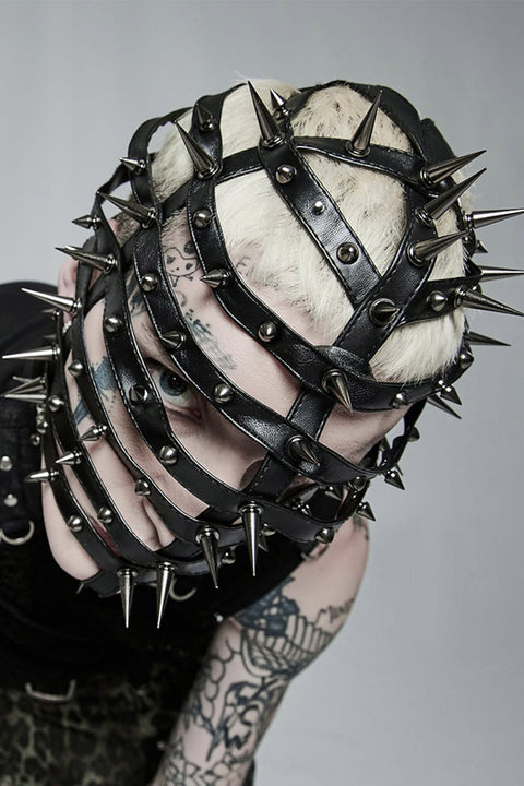 Leatherface Spiked Face Mask – VampireFreaks