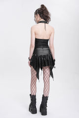devil fashion pierced punk skirt