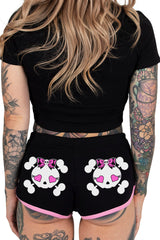 womens emo short bootie shorts
