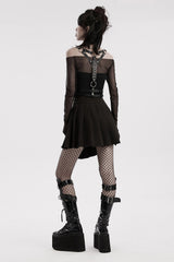womens o ring silver harness