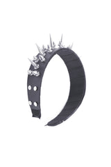 asymmetric spiked headband