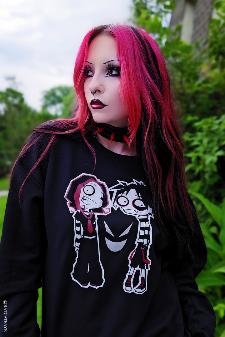 gothic oversized sweatshirt 