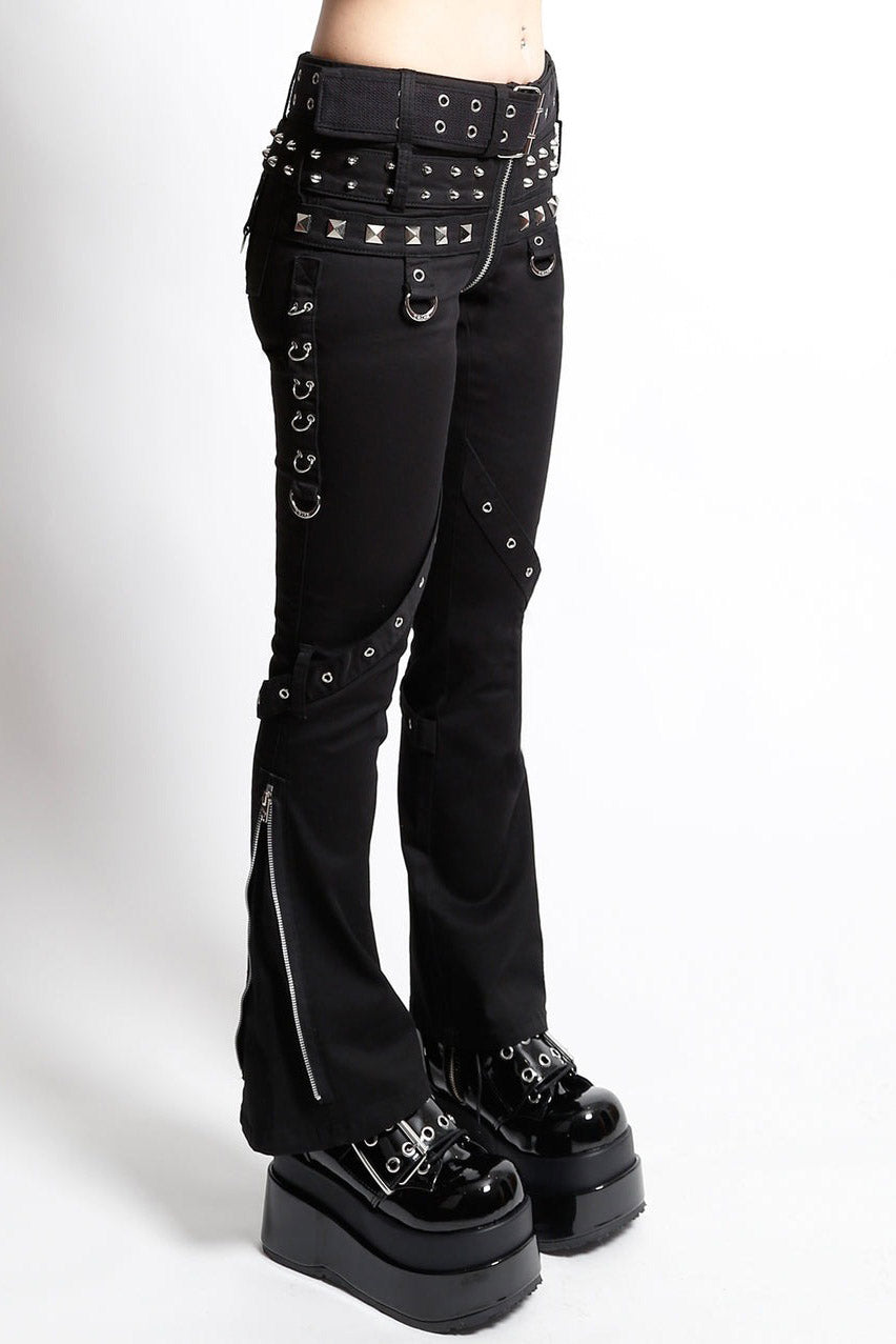 womens punk rock piercings pants